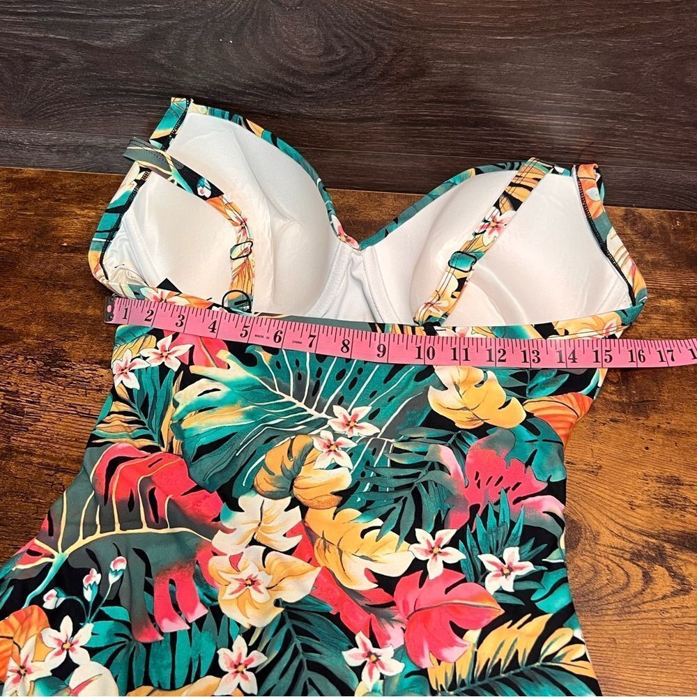 COCO REEF Enrapture Bra Sized Underwire One Piece Molded Push Up in Sz 36E. NWT! - Picture 16 of 16